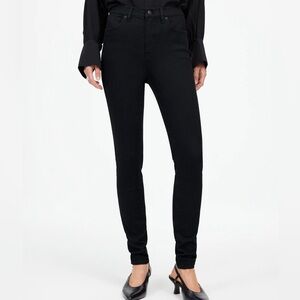 Madewell Jeans, 10”  High Rise Skinny, black, size 23